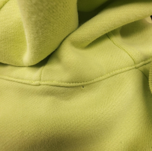 Lululemon Scuba Full Zip Cropped Hoodie, Electric Lemon - Picture 4 of 8